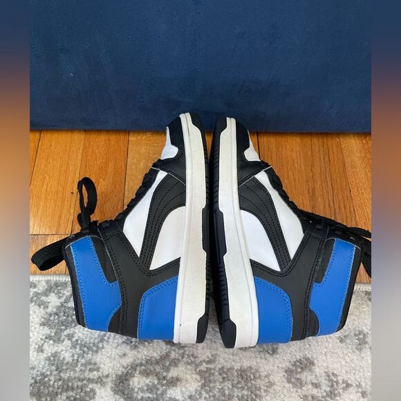 Puma Kids’ Rebound Layup High Top Sneakers Blue, Boys’ Size 3 - Picture 4 of 8